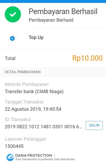 Cara Transfer Gopay ke Dana 5