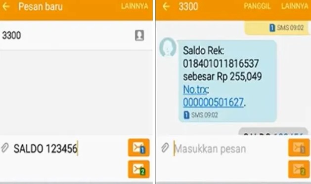 Cek Saldo BRI Lewat SMS Tanpa Pulsa