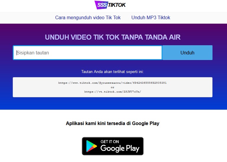 SssTikTok, Cara Download Video TikTok