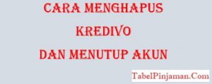 Cara Menghapus Akun Kredivo