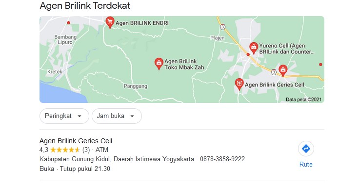 Agen BRILink Terdekat