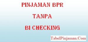 Pinjaman BPR Tanpa BI Checking