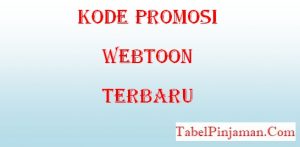 Kode Promosi Webtoon Terbaru