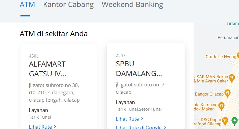 ATM Setor Tunai BCA Terdekat Dari Lokasi Saya Sekarang