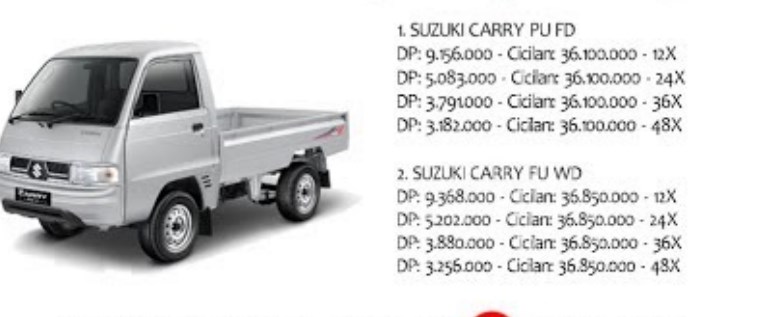 Angsuran Suzuki Carry Pick Up