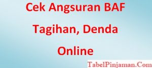 Cek Tagihan BAF