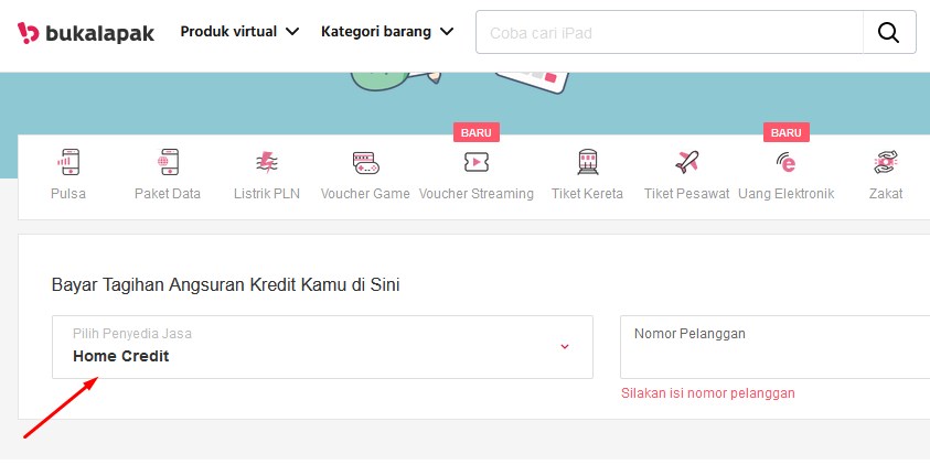 Cek Angsuran Home Credit