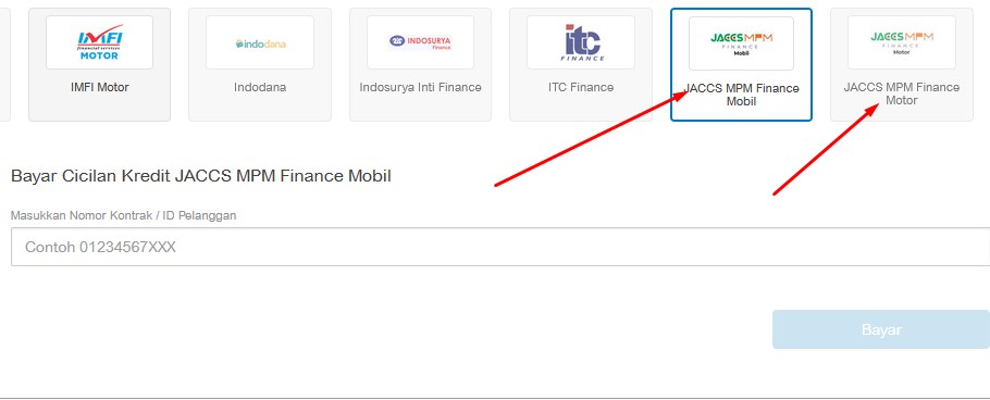 Cek Angsuran MPM Finance
