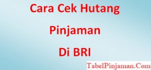 Cek Hutang di BRI