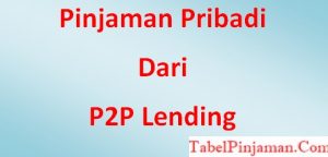 Donatur Pinjaman Pribadi