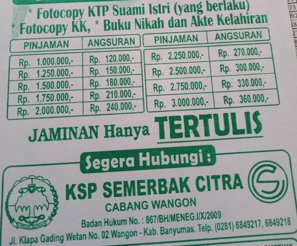 KSP Semerbak Citra
