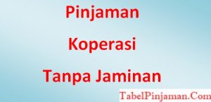 Koperasi Simpan Pinjam Tanpa Jaminan