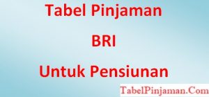 Tabel Angsuran Briguna Purna