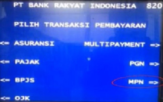 Cara Bayar PNBP Lewat BRI