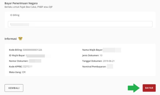 Cara Bayar PNBP Lewat Online Pajak