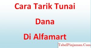 Cara Tarik Tunai DANA di Alfamart