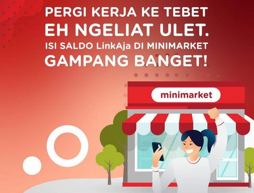 Cara Top Up LinkAja di Indomaret