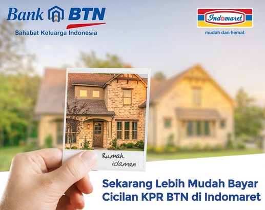Cara Bayar KPR BTN di Indomaret