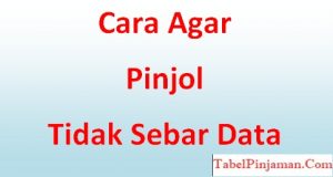 Cara Agar Pinjaman Online Tidak Sebar Data